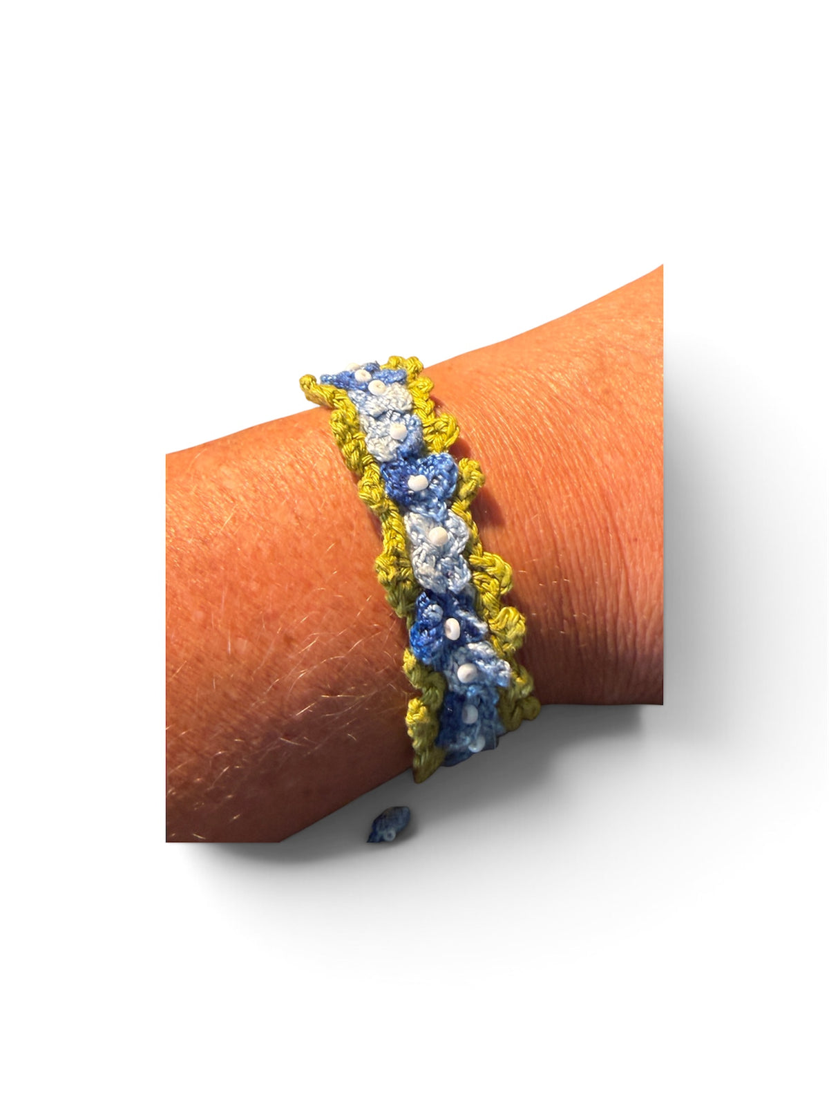 Virkat armband
