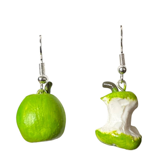 Örhänge äpple och äppleskrutt