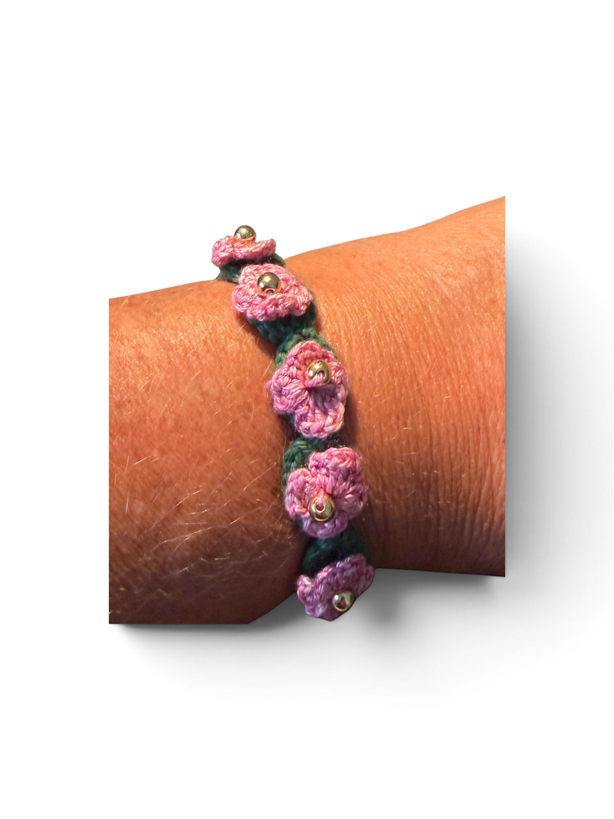 Virkat armband