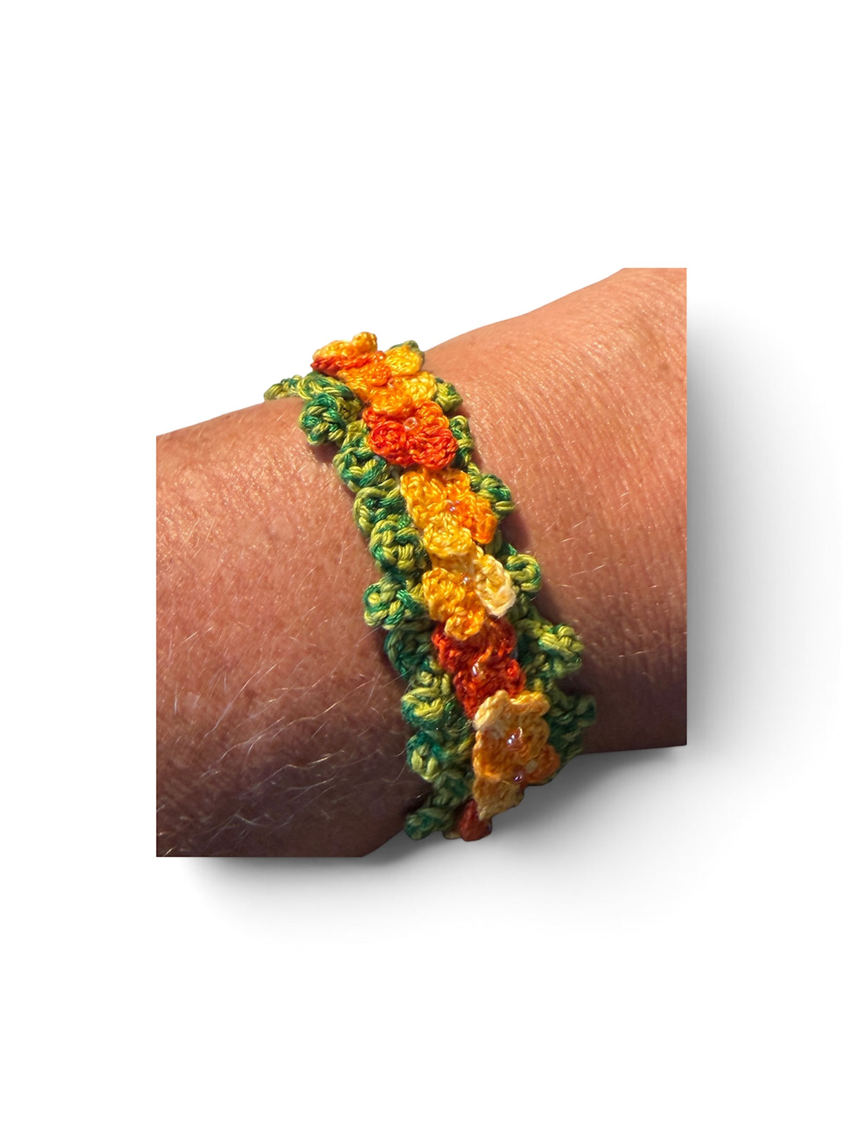 Virkat armband